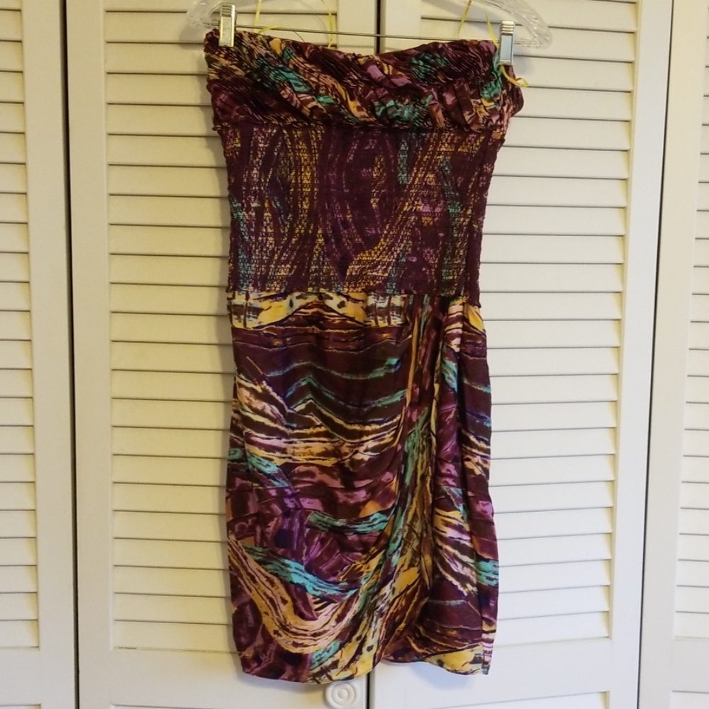 CATHERINE MALANDRINO silk dress size 6